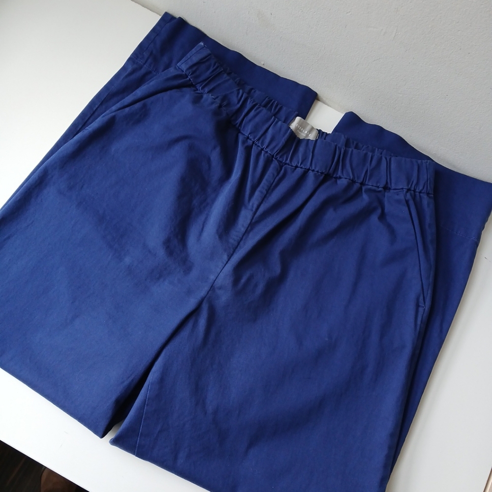 Everlane Easy Straight Leg Pants Blue Women's 14 - Picture 2 of 6